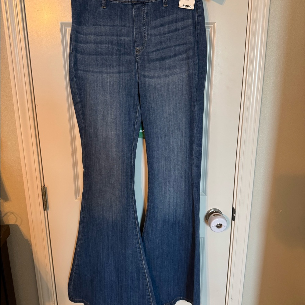 Women's Judy blues flare leg jeans pull on 11 tall